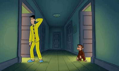 Man In Heart-Shaped Frame Saying Liberty GIF