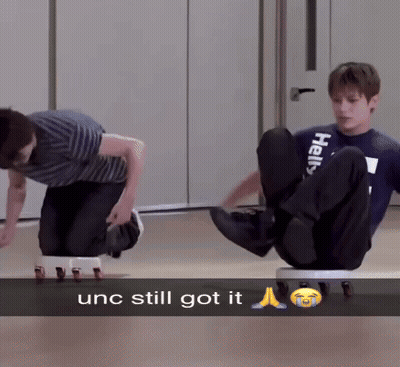 Man In Hells Shirt Sitting On Floor GIF