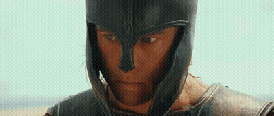 Man In Helmet And Armor With Ettor000 GIF