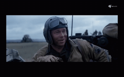 Man In Helmet And Goggles Sitting In Vehicle Warplayer GIF