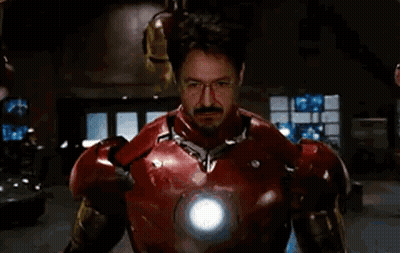 Man In Helmet And Red Suit GIF