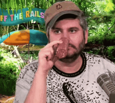 Man In Helmet Dancing At Microphone GIF