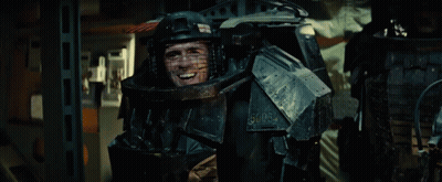 Man In Helmet Holding Clipboard Saying Release GIF