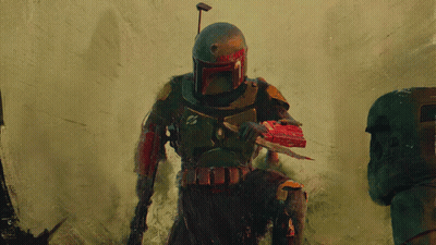 Man In Helmet Holding Sword GIF