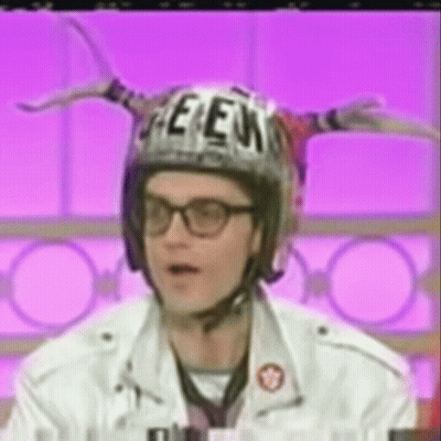 Man In Helmet Saying Crew GIF
