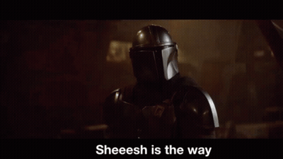 Man In Helmet Saying Sheesh GIF