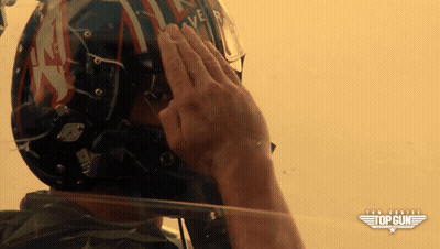 Man In Helmet Saying Top GIF