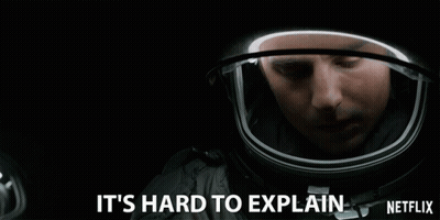 Man in Helmet Says It's Hard to Explain Netflix
