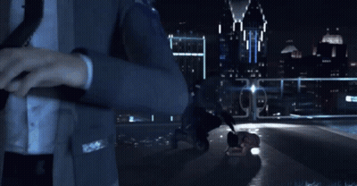 Man In Helmet Sitting In Car With Gun GIF