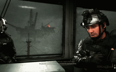 Man In Helmet With MKI GIF