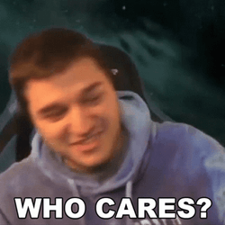 Man In Hoddie Who Cares GIF