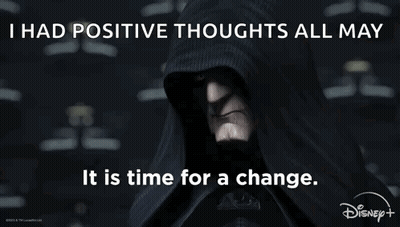 Man In Hood I Had Positive Thoughts All May GIF
