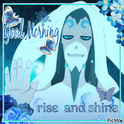Man In Hood Saying Good Morning GIF