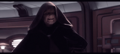 Man In Hooded Cloak Screaming And Pointing GIF