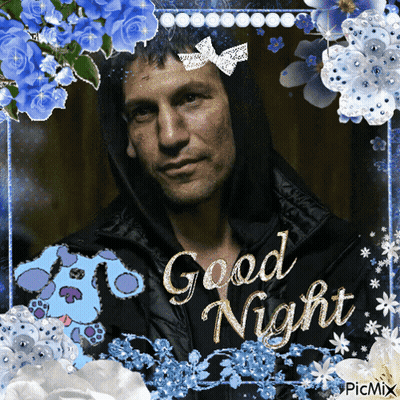 Man in Hooded Jacket Good Night