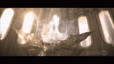 Man In Hooded Jacket With Light Behind GIF