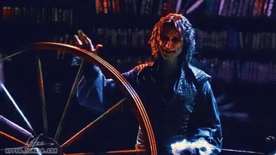 Man In Hooded Jacket With Wagon Wheel And CTV GIF