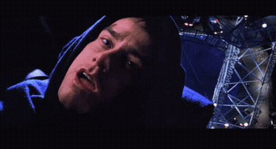 Man In Hooded Sweatshirt Asking Am I Really Your Buddy GIF