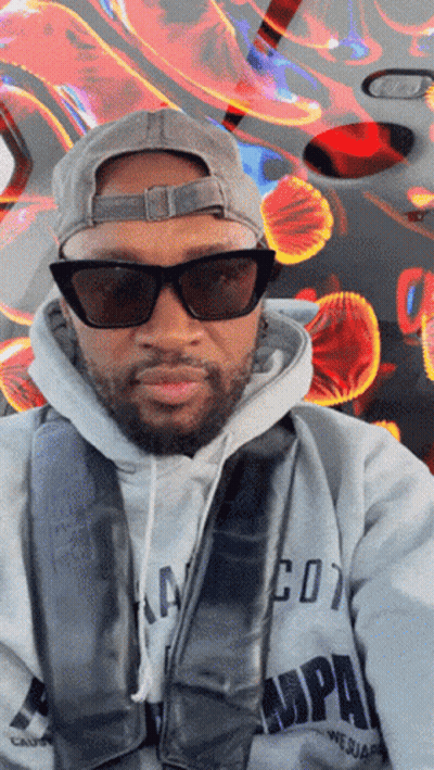 Man In Hoodie And Sunglasses GIF