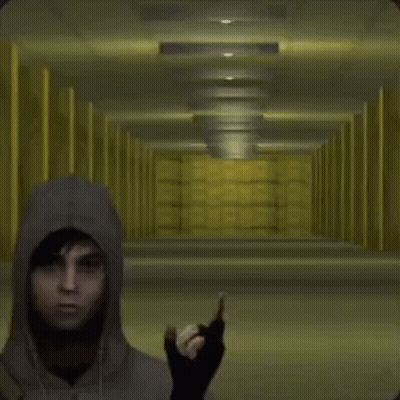 Man In Hoodie Number 45 GIF