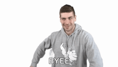 Man In Hoodie Saluting Bye GIF