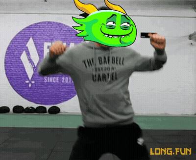 Man In Hoodie Saying Barbell Cartel Dancing GIF