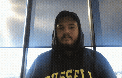 Man In Hoodie Saying Diesel GIF