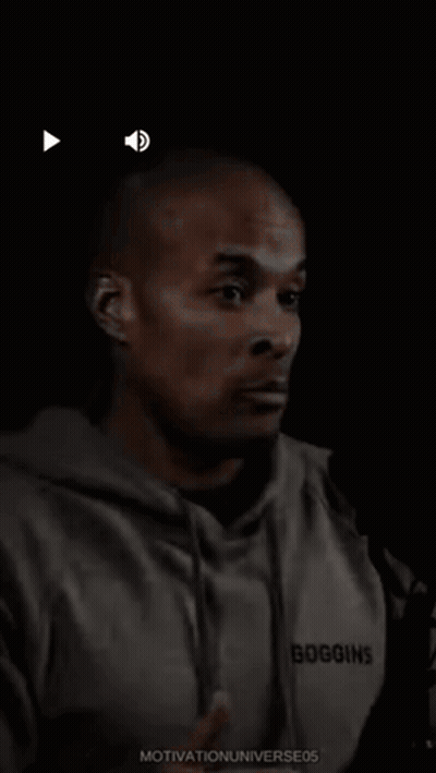 Man In Hoodie Saying Goggins GIF