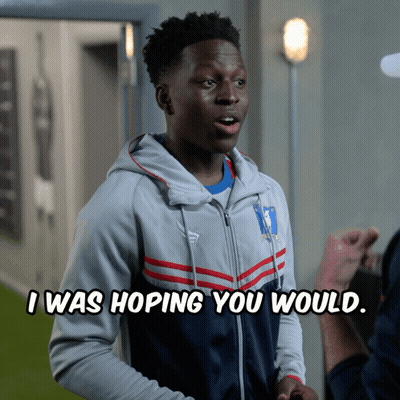Man In Hoodie Saying I Was Hoping You Would GIF