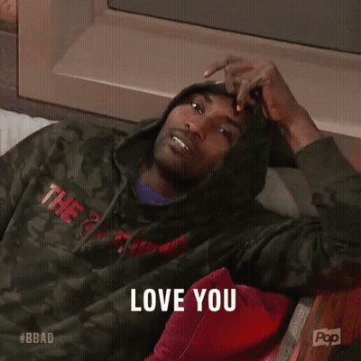 Man In Hoodie Saying Love You GIF