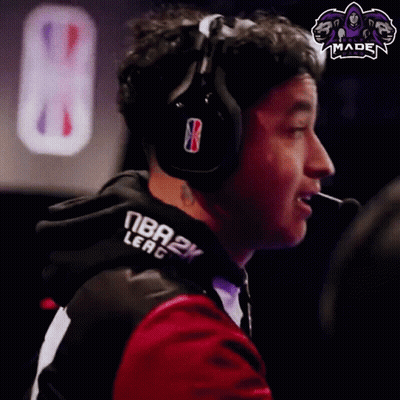 Man In Hoodie Saying NBA2K GIF