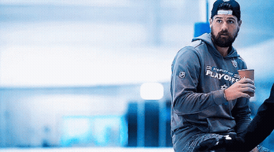 Man In Hoodie Saying Play Offs GIF