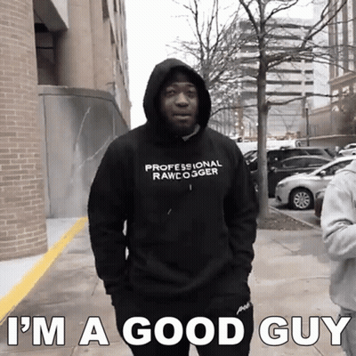 Man In Hoodie Saying Professional Rawcogger GIF