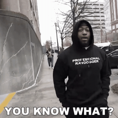 Man In Hoodie Saying Professional Rawdigger GIF