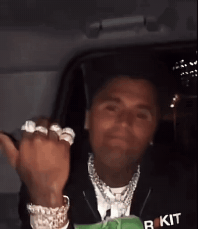 Man In Hoodie Saying R Kit Giving Middle Finger GIF