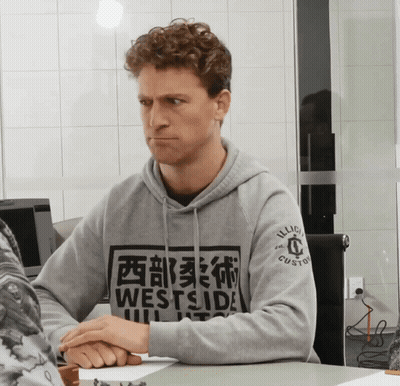 Man In Hoodie Saying Westside GIF