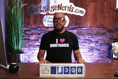 Man In I Love Mortgages T-Shirt GIF