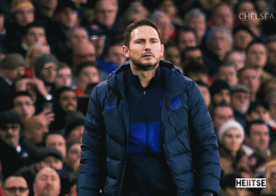 Man In Jacket In Front Of Crowd Chelsea GIF