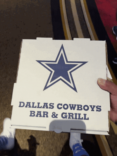 Man In Jacket Saying How Bout Them Cowboys GIF