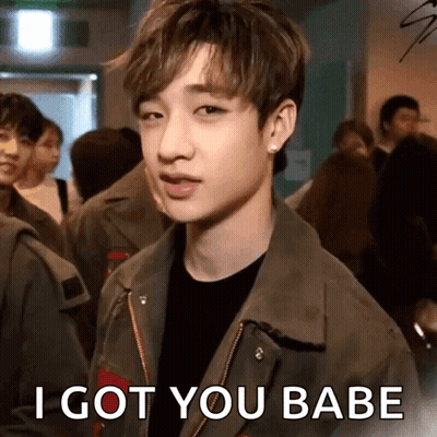 Man In Jacket Saying I Got You Babe GIF