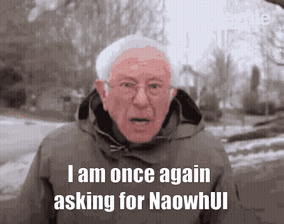Man in Jacket Says I Am Once Again Asking For Naowhui