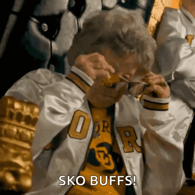 Man In Jacket With R Taking Off Glasses Saying Sko Buffs GIF