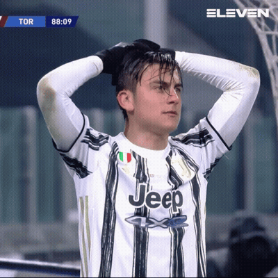 Man In Jeep Jersey Holding Head In Hands GIF