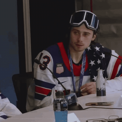 Man In Jersey Number 13 Sitting GIF