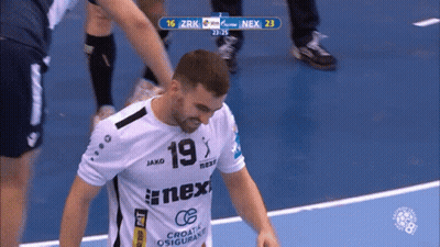 Man In Jersey Saying 19 GIF