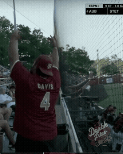 Man In Jersey Saying Davis 4 GIF