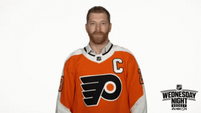 Man In Jersey With Letter C GIF
