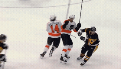 Man In Jersey With Letter C GIF