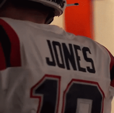 Man In Jersey With Name Jones GIF