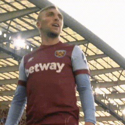 Man In Jetway Jersey On Soccer Field GIF